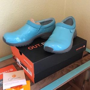 Merrell Encore Moc Pro Shine EUC